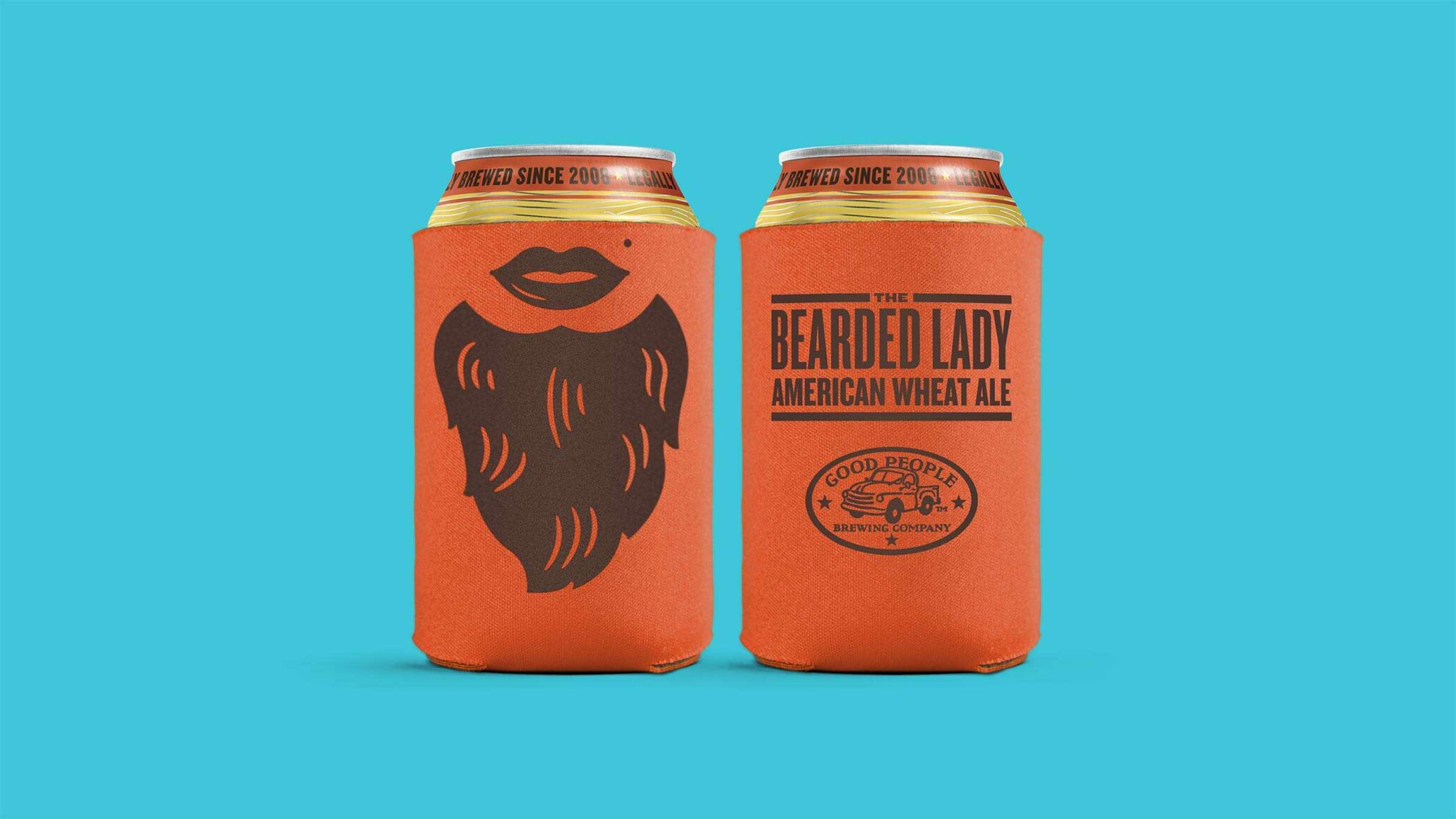 Gpb Bearded Koozie